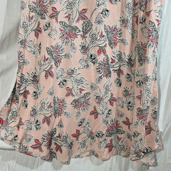 Fever plus size 3x sleeveless pink mini dress tunic Aline floral lightweight NEW - Picture 9 of 14